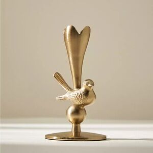 NIB Anthropologie Marizia Sparrow Candlestick Holder Small